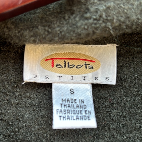 Talbots wool button up sweater - Picture 3 of 7